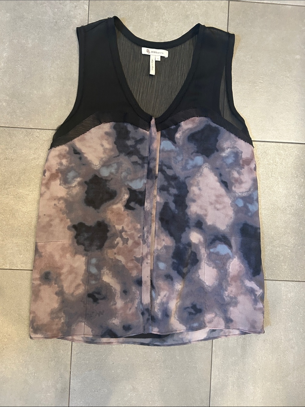 BCBG Generation Button Down Blouse